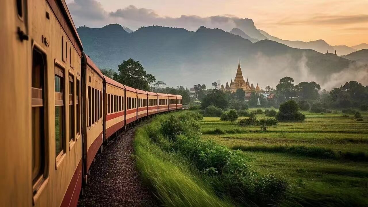 Map of Thailand’s Eastern Train Line