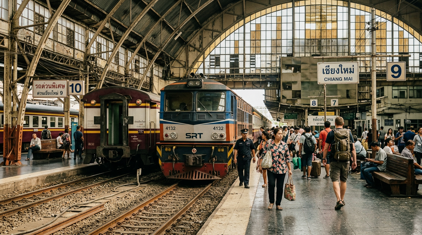 Photograph illustrating Quick Overview: Bangkok to Chiang Mai by