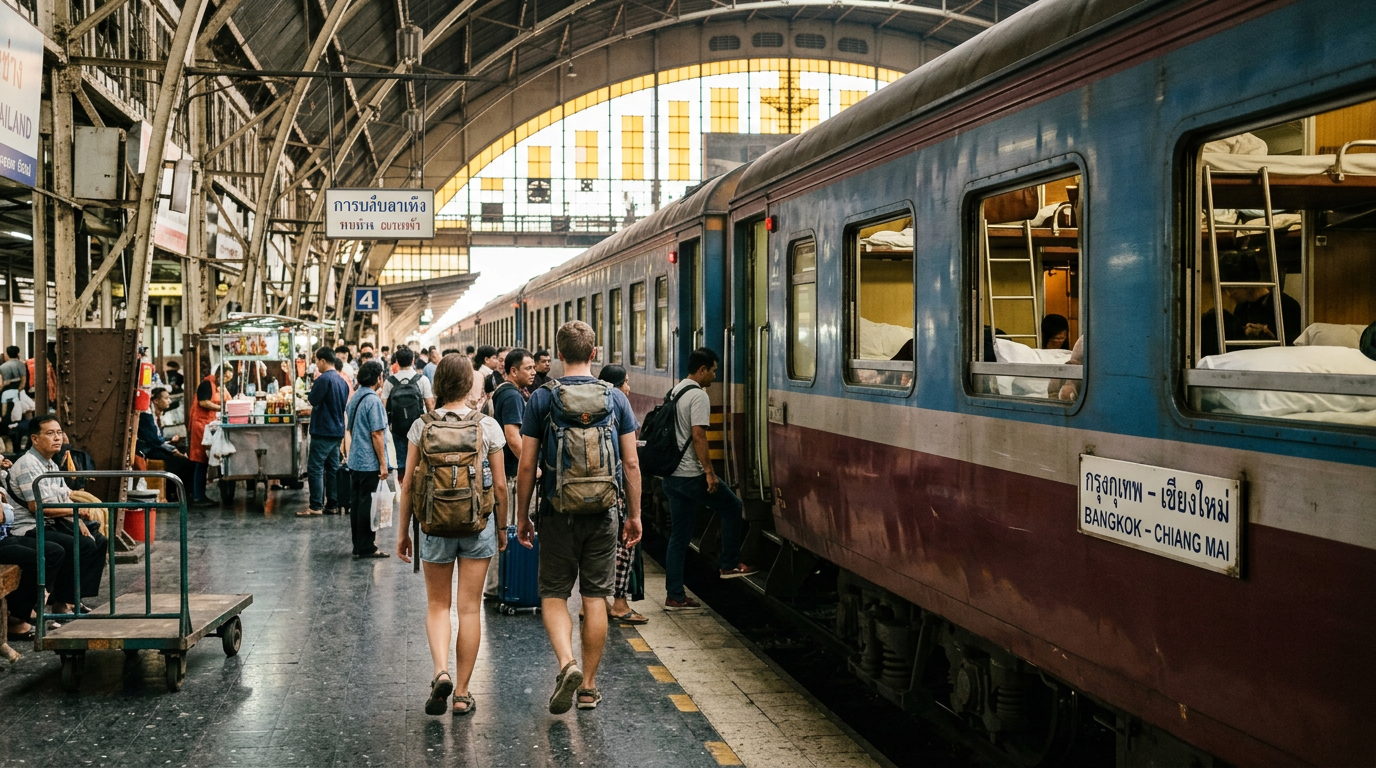 Photograph illustrating How Much Does the Bangkok to Chiang Mai 