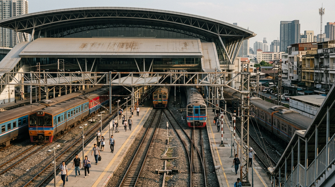 Photograph illustrating Quick Overview of Bangkok's Mega-Station