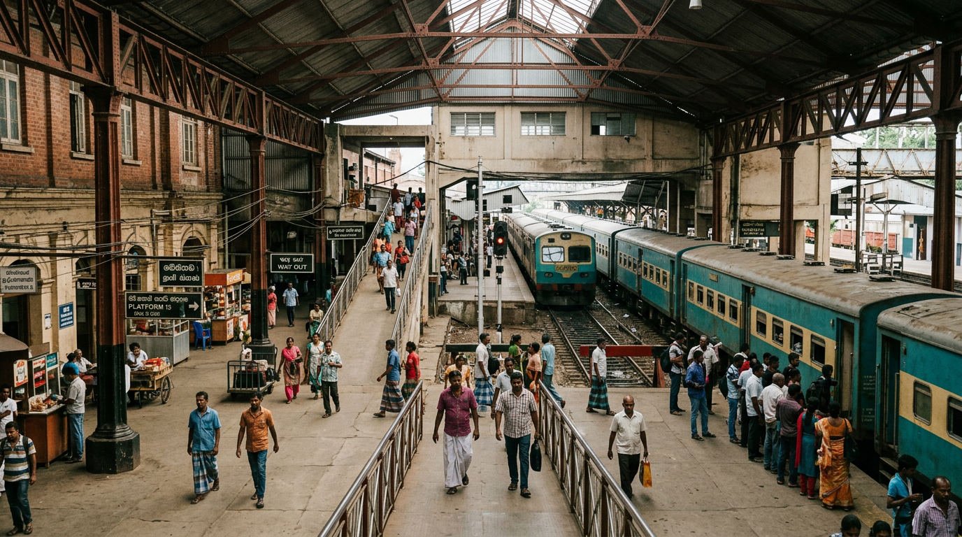 Photograph illustrating How the Station Layout Actually Works