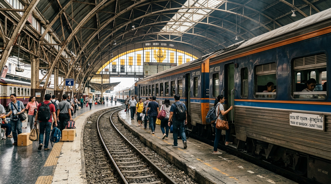 Photograph illustrating Quick Overview: Bangkok to Surat Thani a