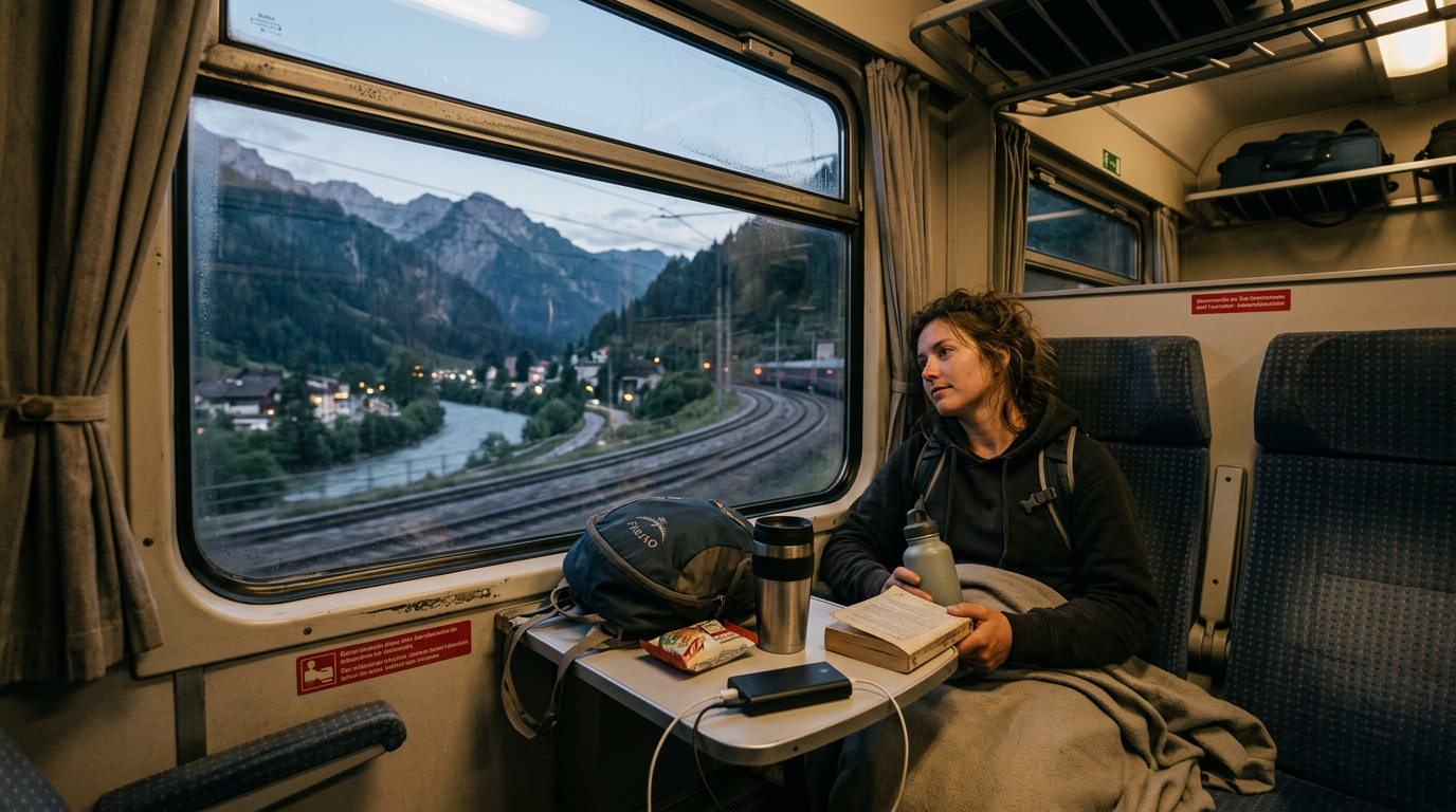 Photograph illustrating 6 Pro Tips for the Overnight Journey