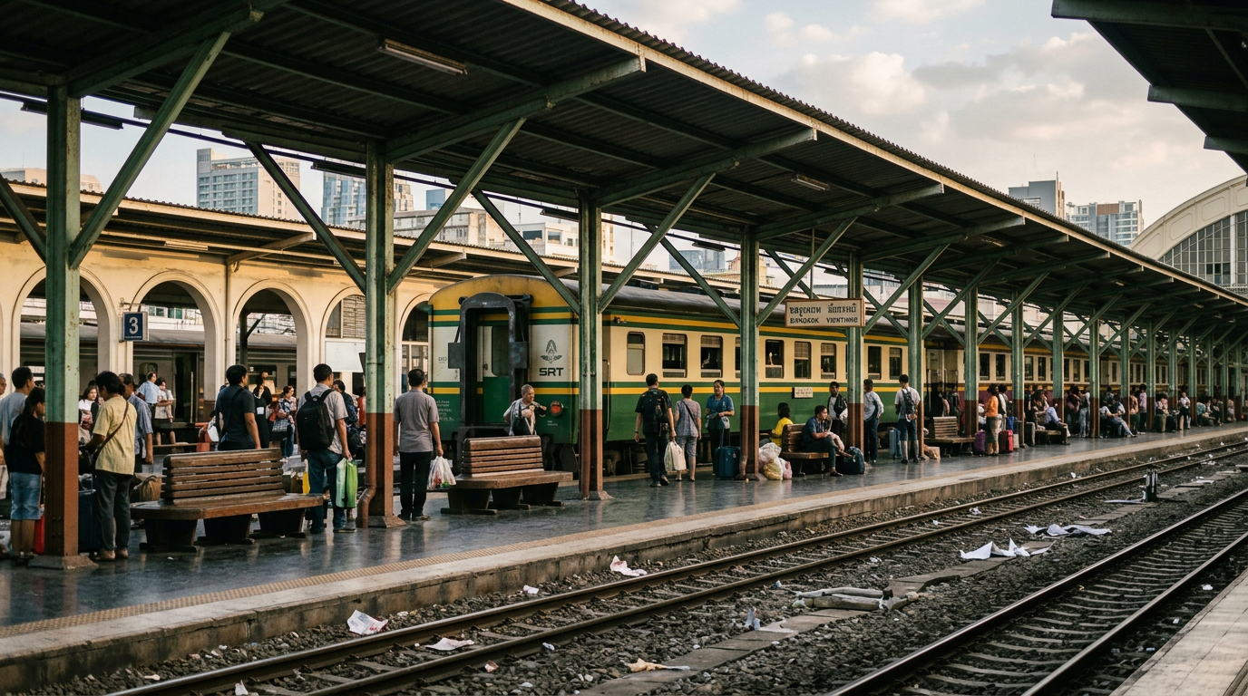Photograph illustrating Quick Overview: Bangkok to Vientiane Tra