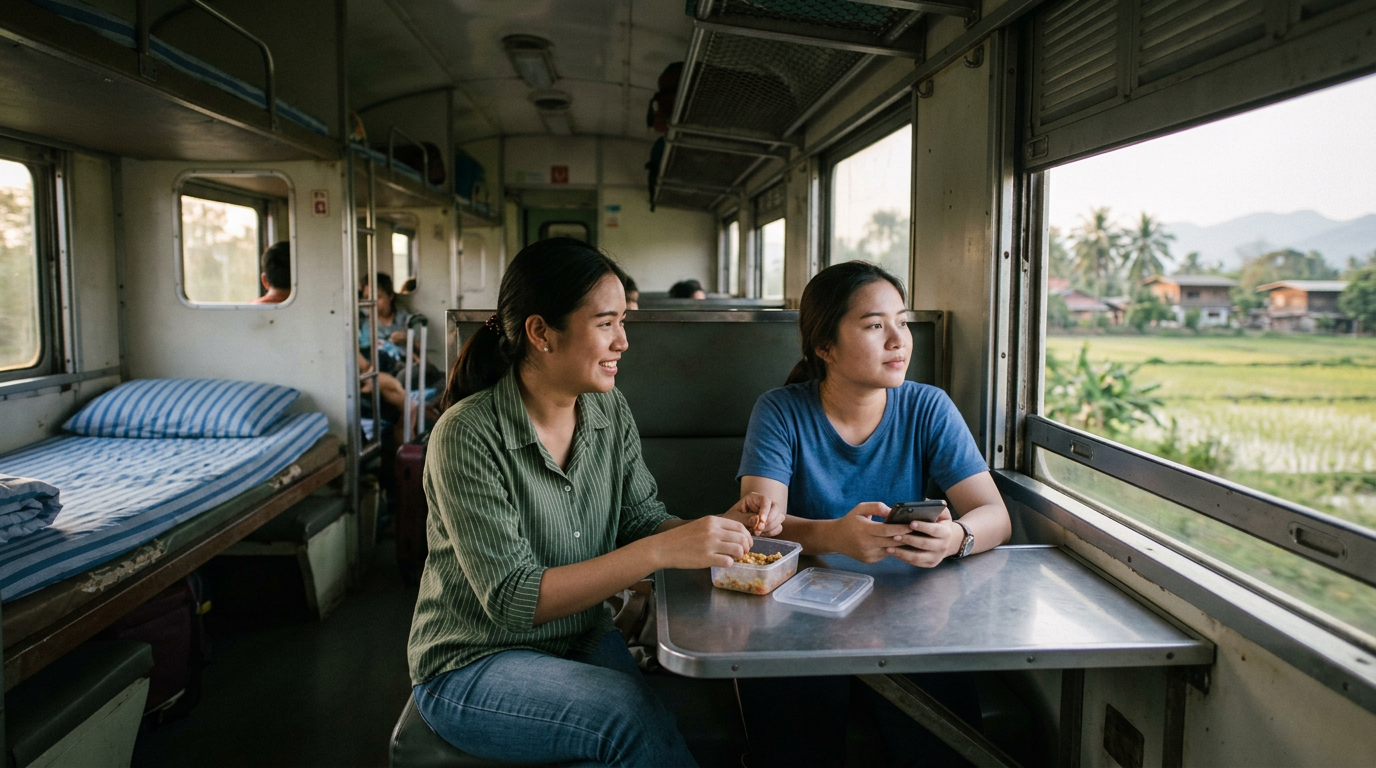 Photograph illustrating How Much Does the Bangkok to Vientiane T