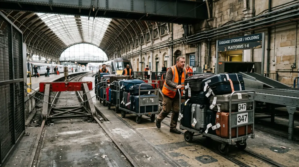 Photograph illustrating Where Does Your Luggage Actually Go? (St