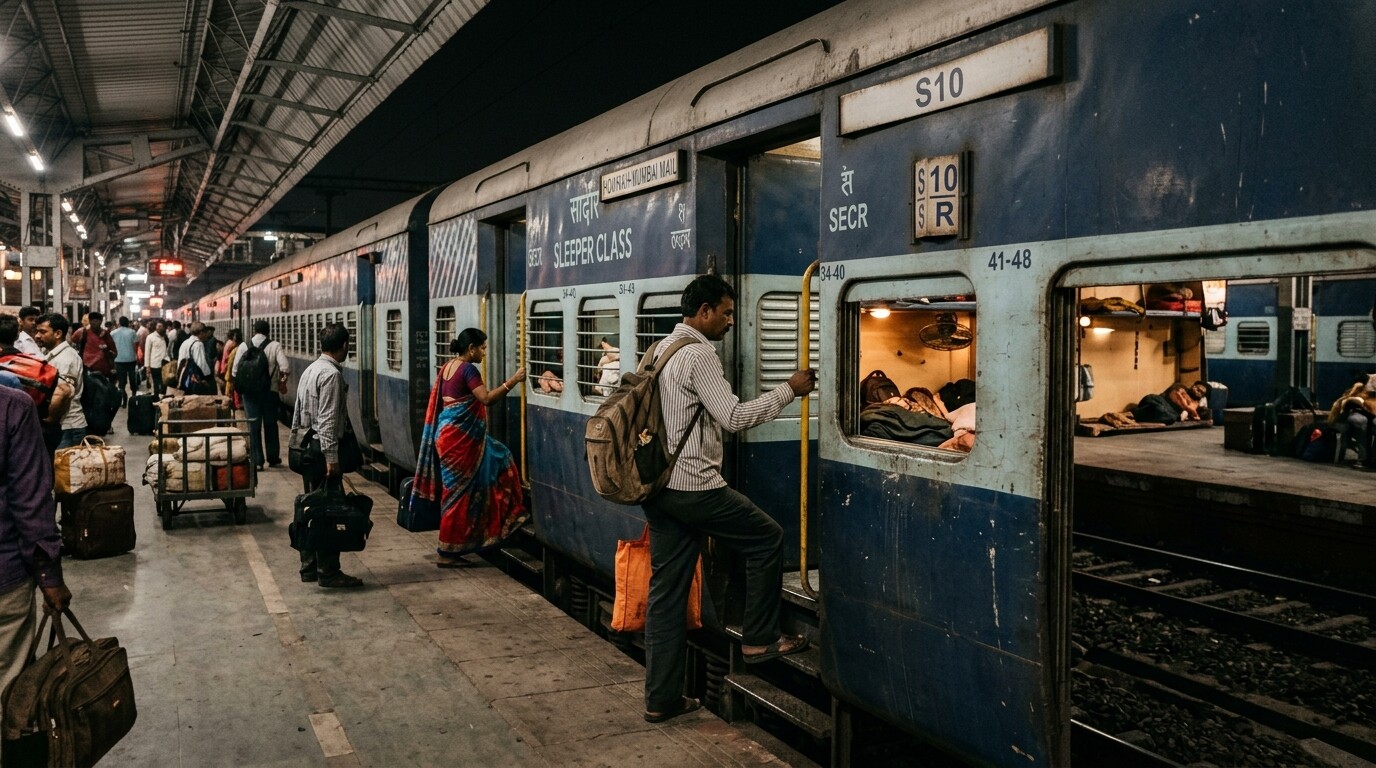 Photograph illustrating Quick Overview: The Night Train at a Gla