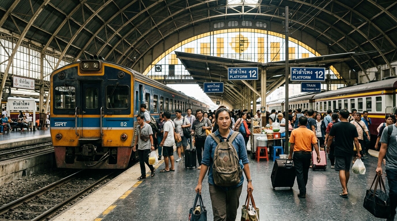 Photograph illustrating Bangkok's Station Swap: Navigating the C