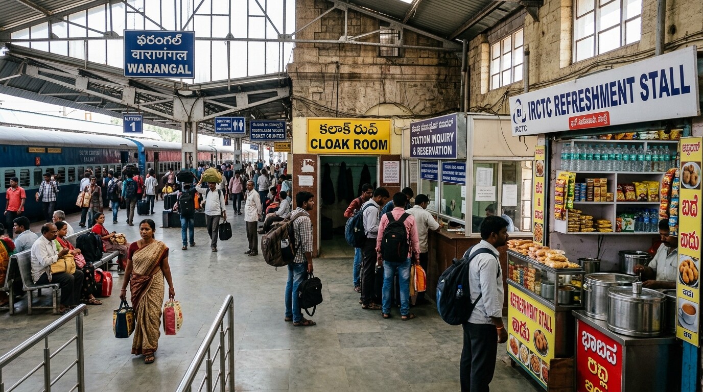 Photograph illustrating Station Amenities & Survival Guide