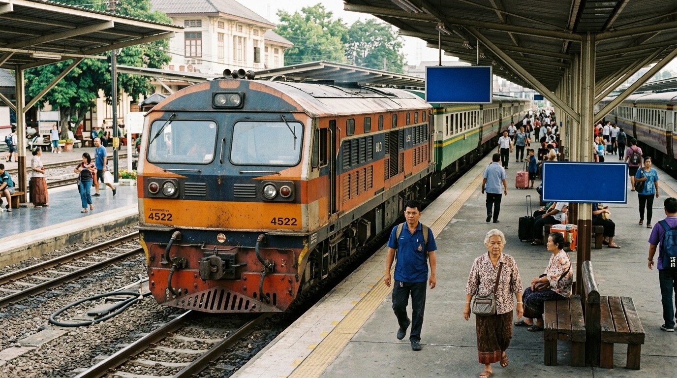 Photograph illustrating The Thai Railway System at a Glance
