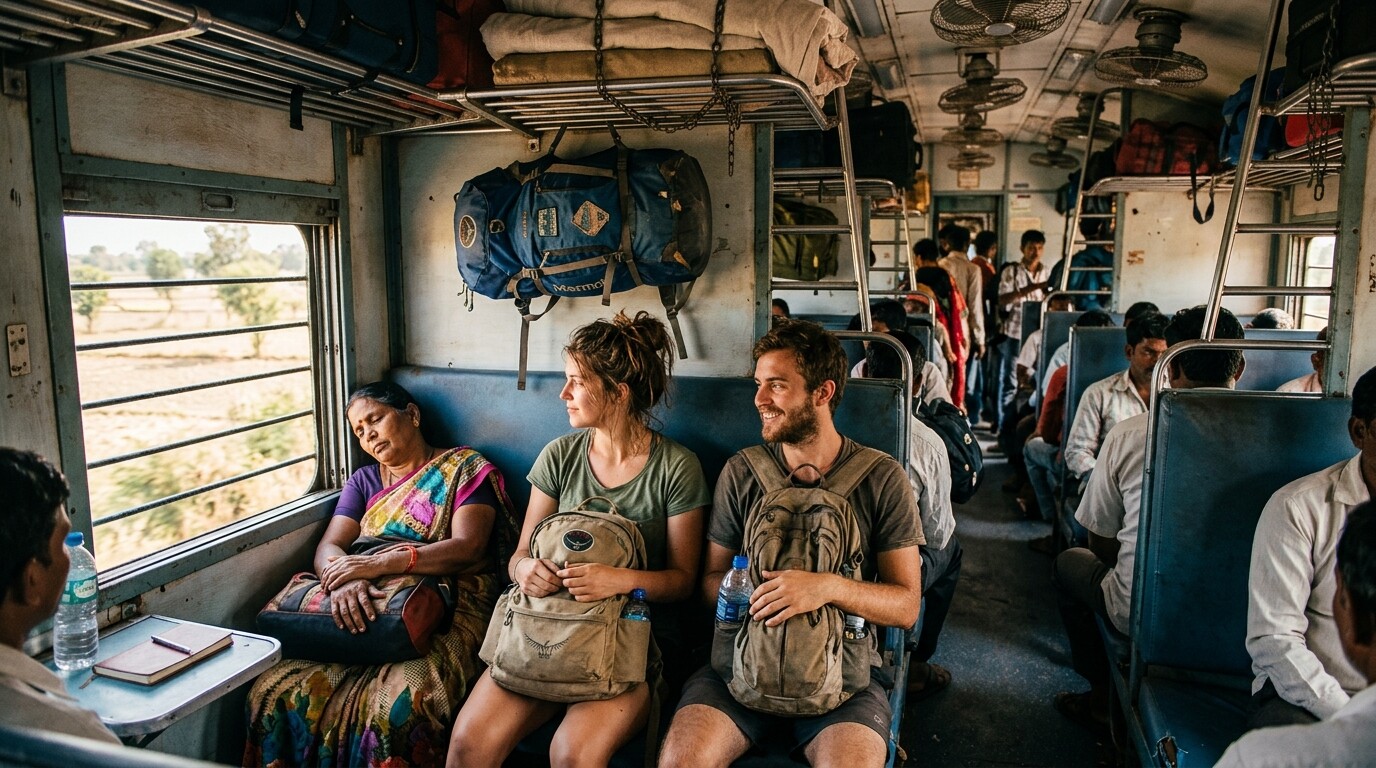 Photograph illustrating Second Class: The Backpacker Favorite Th