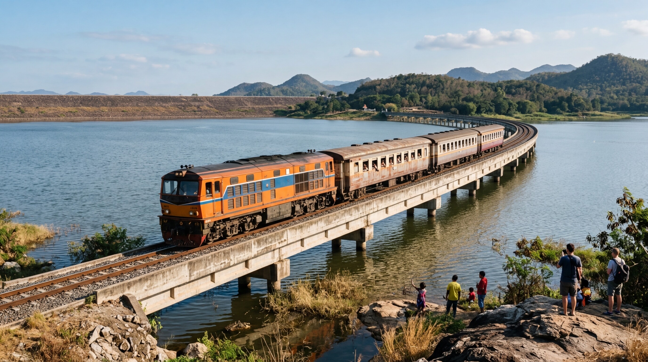 Photograph illustrating The Pasak Jolasid Dam Route: How to Catc