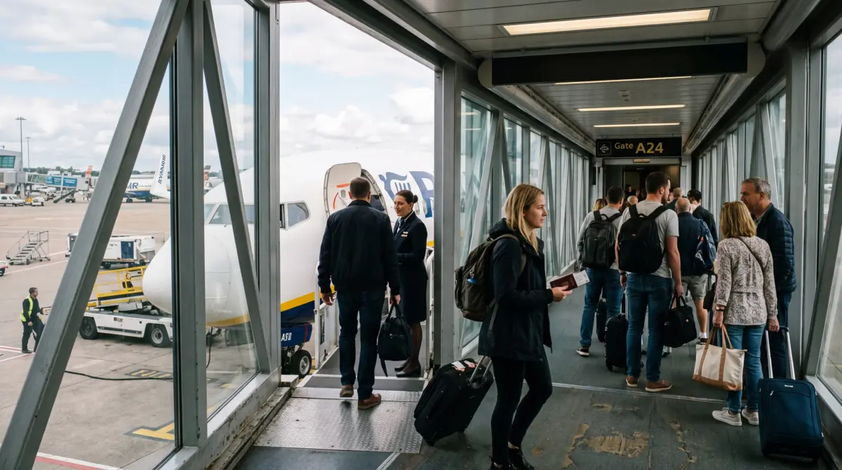 Photograph illustrating The Boarding Process at a Glance