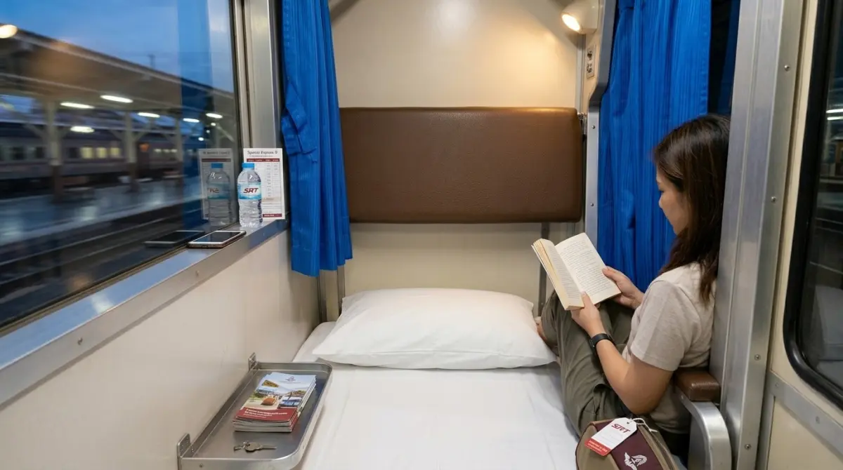 Foto que ilustra el tren de Bangkok a Chiang Mai de un vistazo