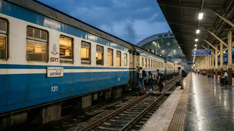 Bangkok to Chumphon Train: Times, Sleepers & Koh Tao Ferry