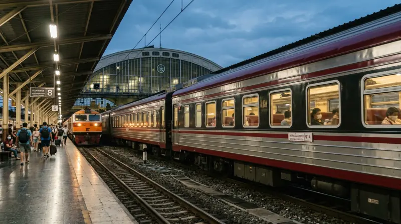 Bangkok to Chiang Mai Sleeper Train: Book Train #9 (2026)
