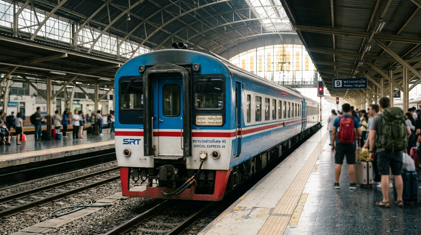 Bangkok to Padang Besar Train: $28 Sleeper to Malaysia [2026]