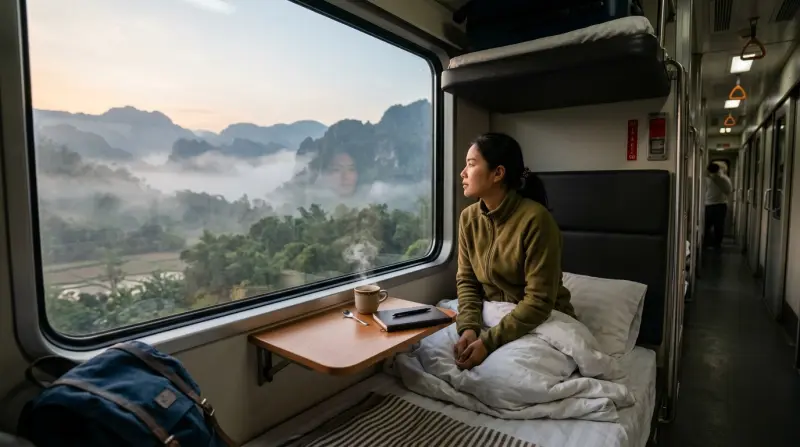 Bangkok to Chiang Mai Sleeper Train: Book Train 9 Tickets
