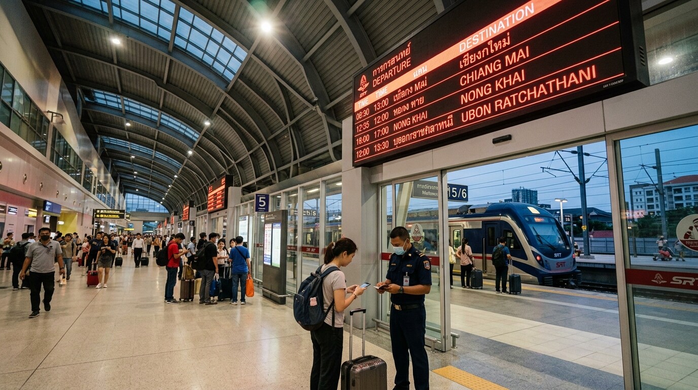 Thailand Train Boarding Process: Rules & Gate Closures